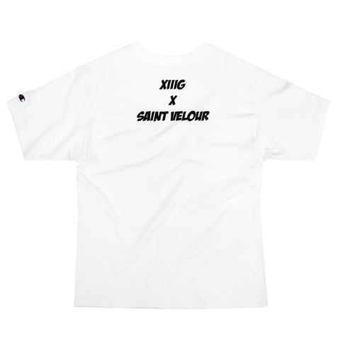 XIIIG x Saint Velour Stand On Business White T-Shirt