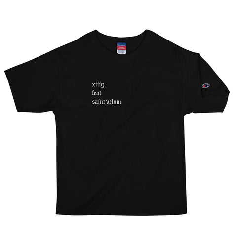 XIIIG x Saint Velour Black T-Shirt