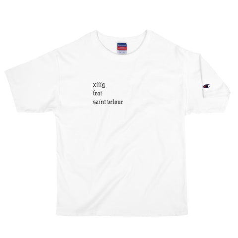 XIIIG x Saint Velour White T-Shirt